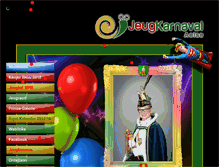 Tablet Screenshot of jeugkarnaval.nl